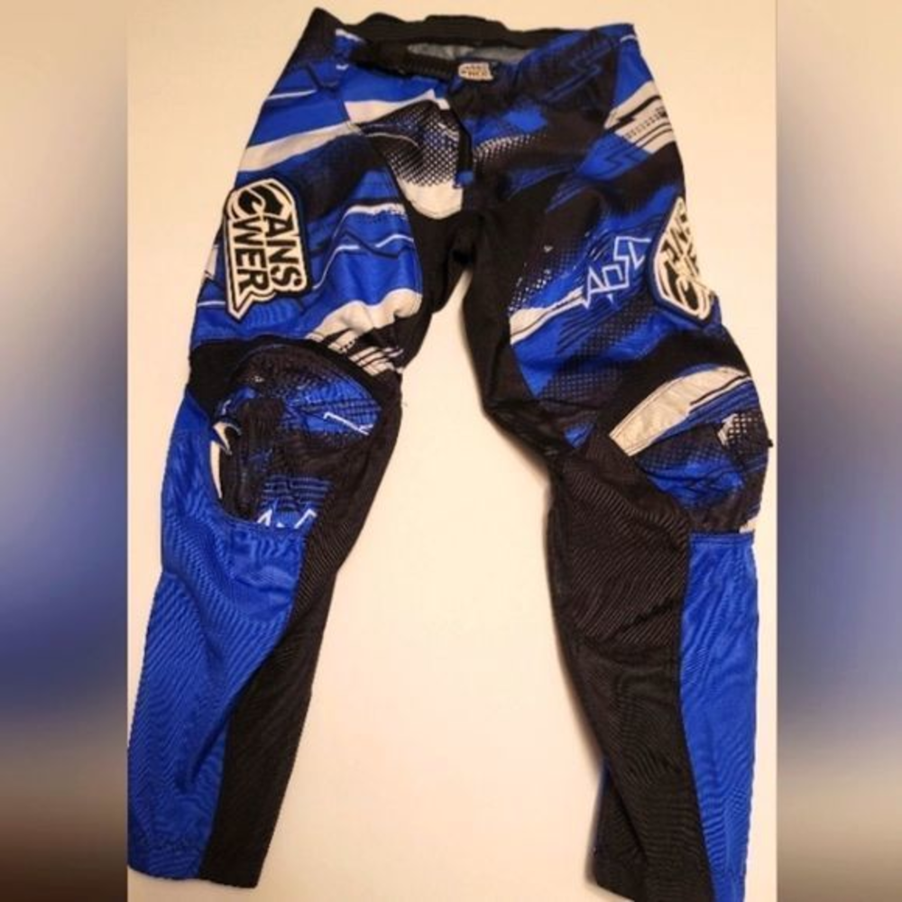 ANSWER Racing Youth Y24  22x19 Motorcycle FMX‎ Padded Knee Riding Pants